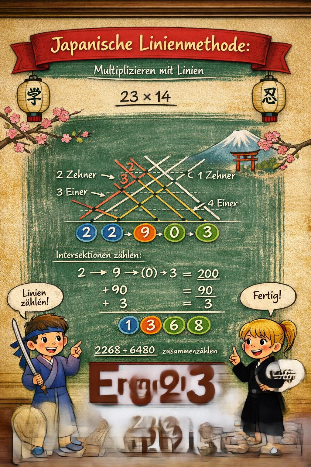 Japanische Linienmethode